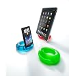 iDonut Halter - St�nder f�r Tablet PC und Smartphones z. B. iPad, Galaxy Tab, Kindle, iPhone,Samsung Galaxy S2 i9100, und viele andere Smartphones und Tablet PC s in absoluter Premium Qualit�t in der Farbe schwarz