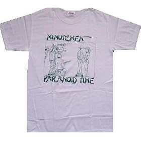 MINUTEMEN - Paranoid Time - White T-shirt
