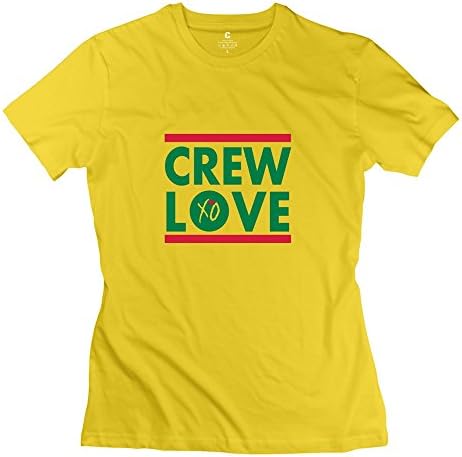 Custom Your Own Girlfriend Crew Love Xo T-shirt M Yellow