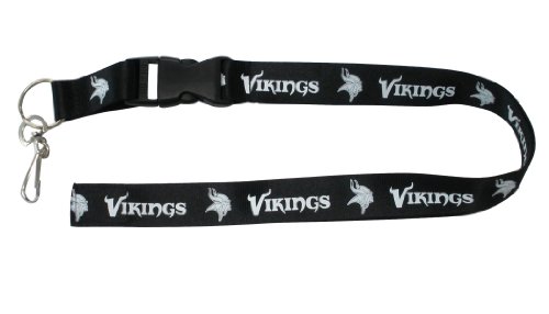 NFL Minnesota Vikings Lanyard, Blackout