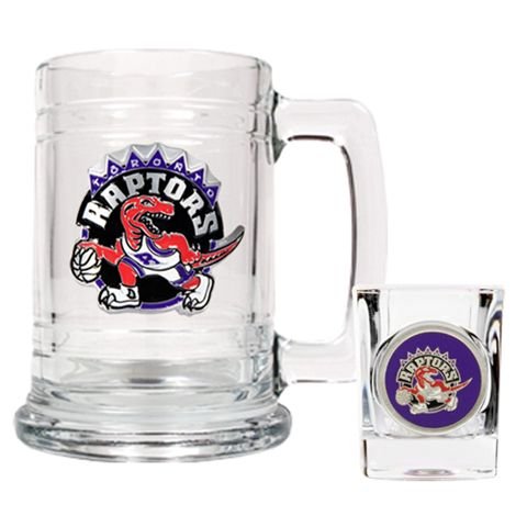 Toronto Raptors Beer Mug & Shot Glass Set