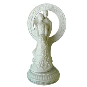 Hallmark Keepsake Wedding Cake Topper - Beautiful Loving Couple 6.5