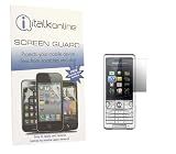 ITALKonline S-Protect (Pack of 3) 3 Layer Technology LCD Screen Guard Protector with Micro Fibre Cleaning Cloth For Sony Ericsson C510
