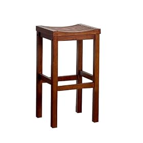 Oak Barstool &acirc;&euro;&ldquo; 29H"
