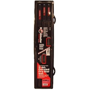 Mayhew Tools 61355 3-Piece Dominator Screwdriver Pry Bar Set
