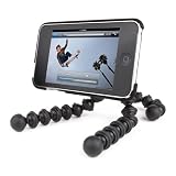 Joby Gorillamobile GM3-01EN Flexible Tripod with Soft itouch Case for iPod Touch, Universal Camera Adapter Screw, and 2 High-Bond Removable Adhesive Clips