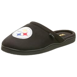 Reebok Men's Pittsburgh Steelers NFL Slippers