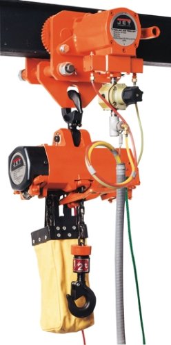 JET 105974 1-Ton Capacity 20-Foot Air Hoist