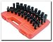 1/2 Drive Master Impact Socket Set, 39 Piece Metric