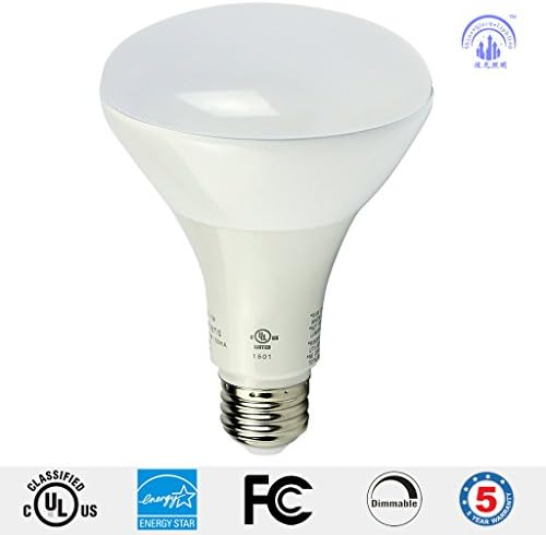 Ul Listed Daylight White 5000K 15-watt (950 lumen) Dimmable R30 BR30 LED Bulb Replacement Light Bulbs LED Indoor Flood Light Bulb E26 Medium Base Energy Star Qualified