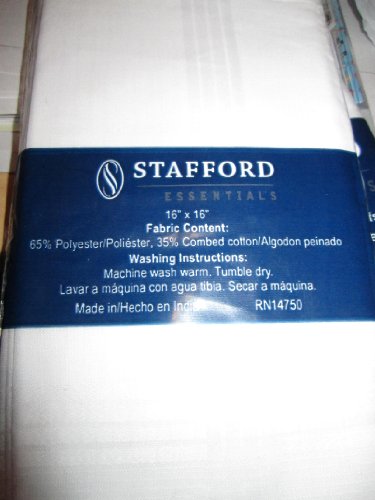 Stafford Essentials 3 Permanent Press Handkerchiefs