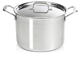 Gourmet Standard 8 Quart Tri-Ply Stock Pot with Lid - AS11111