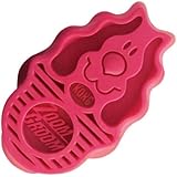 KONG ZoomGroom, Dog Grooming Brush, Raspberry