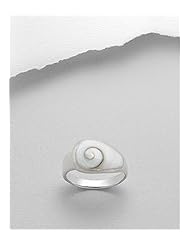 Shell Ring In 92.5 Sterling Silver