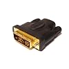 DVI 24+1 Male To HDMI Female Gold Converter Adapter
