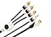 Monster Cable iTV Link for iBook A ITV IB-3M EU - Cable video/audio - S-Video / audio - mini-DIN 4 broches, RCA (M) - fiche mini-phone Stereo 3,5 mm (M) - 3 m - double blindage