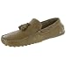 LACOSTE Concours Tassel Leather Moccasins Mens Shoes Brown Size 11