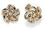 14k Yellow Gold Pinwheel Earrings
