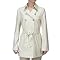 Women's Short Alabaster Belted Trench Coat