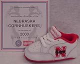 Nebraska Cornhuskers Little Freshman Baby Shoes