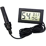 Pawliss Digital 2-in-1 Terrarium Reptile Thermometer Hygrometer With Probe