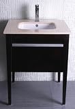 26 Bathroom Vanity Marble Countertop, Ceramic Undermount Sink, Drain, New #33C