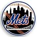 Sporting Goods : New York Mets 12' Car Magnet - Baseball Sports Merchandise