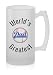 World's Greatest Baseball Dad Stein - Great Father's Day Gift!!!