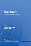Changing government relations in Europe : from localism to intergovernmentalism