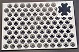 Thermo Cookie Cutting Sheet 1-15/16 Cloverleaf 60/Sheet