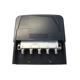 PROception 4 way professional outdoor tv aerial splitter