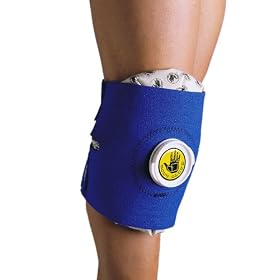 Click here to buy Body Glove 90145 Deluxe Ice Pack Knee and Elbow Wrap, Blue, Unisize by Body Glove.