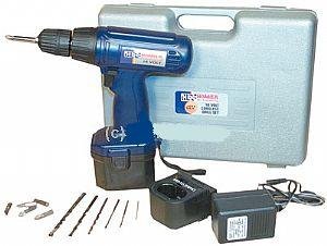 HDC 18 Volt Cordless Drill/Driver Kit with Battery, Keyless Chuck and Accessories (1 Year Warranty)