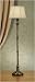 Murray Feiss Telegraph Hill Floor Lamp & Shade Firenze Gold