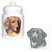 Labrador, Black Cookie Jar, Porcelain by Rosalinde