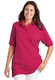 Plus Size Top, Tunic Length, Generous Fit Polo