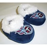 Tennessee Titans NFL Baby Bootie Slippers - Toddler (12 Months)
