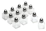 Tablecraft Products Mini Salt & Pepper, Set of 12