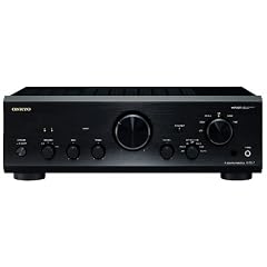 Onkyo A 9377 Stereo-Vollverst�rker (2x 90 Watt, Endstufe, 5x Audio-Eing�nge, WRAT) schwarz
