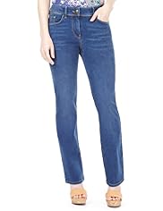 Petite Sculpt & Lift Straight Leg Denim Jeans