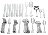 Ricci Angela 45-Piece Stainless-Steel Flatware Set, Service for 8