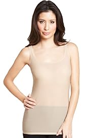 Scoop Neck Stretch Bonded Vest