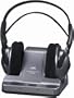 JVC HAW600RF 900MHZ Wireless Headphones - Black