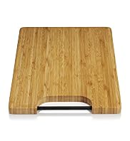 Bamboo Chopping Board with Silicone Rod Handle