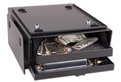 V-Line Desk Mate Keyless Security Box with Quick Release Mounting Bracket (Black)