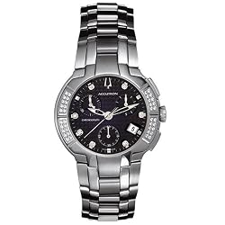 Accutron Men's 26E06 York Chronograph Diamond Watch
