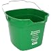 San Jamar KP320 Green Kleen Pail Container, 10qt Capacity, For Cleaning Solutions