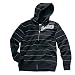 Billabong teen boy's zip-up hooded sweatshirt black 150