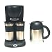 Cooks Essentials CETCM2C Coffee Maker with Two Stainless Steel Mugs & One Carafe