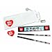 1D One Direction Stationery Set Clear Pencil Case Ruler Rubber 100% Official NEW